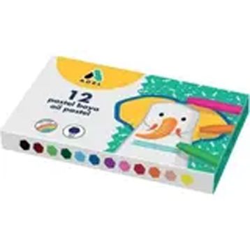 Adel 12 Renk Pastel Boya