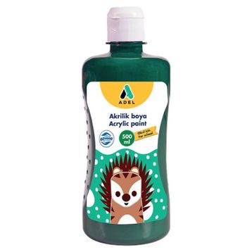 Adel 500 ml Yeşil Guaj Boya