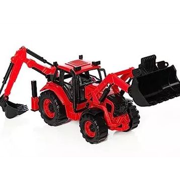 Adel Farm City Kırmızı Kazıcı Yükleyici