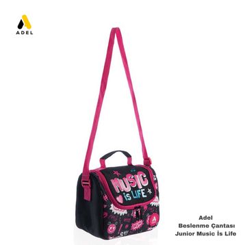 Adel Junior Music İs Life 000143 Beslenme Çantası