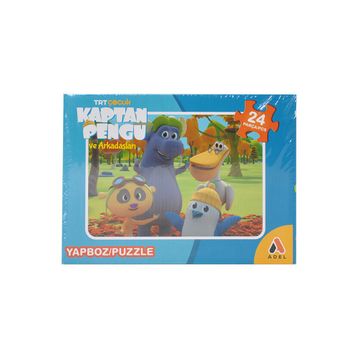 Adel Kaptan Pengu ve Arkadaşları 24 Parça Puzzle