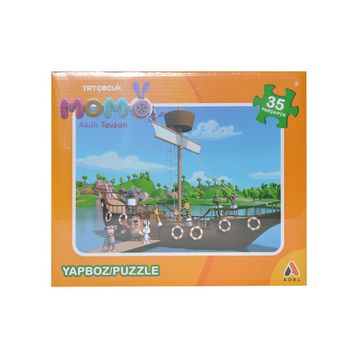 Adel Momo Akıllı Tavşan 35 Parça Puzzle