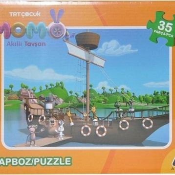 Adel Momo Akıllı Tavşan 35 Parça Puzzle
