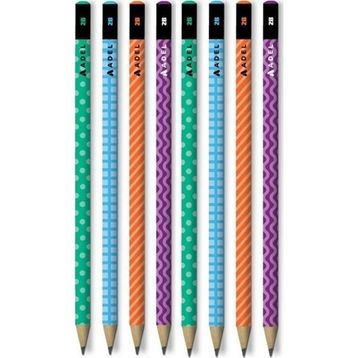 Adel Pattern 8'li Set Kurşun Kalem