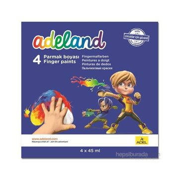 Adeland 2340630100000 4 Renk Parmak Boyası