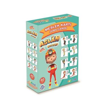 Adeland 40 Parça TRT Aslan Meslek Kartları