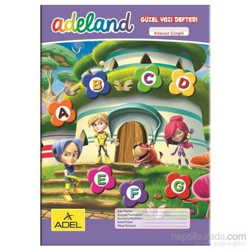 Adeland A5 30 Yaprak Kılavuz Çizgili Güzel Yazı Defteri