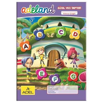 Adeland A5 30 Yaprak Kılavuz Çizgili Güzel Yazı Defteri