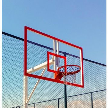 Adelinspor 105x180 12 mm Akrilik Cam Sabit Basketbol Panya Seti