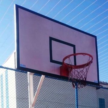 Adelinspor 105x180 2 mm Sac Panya Sabit Çember Basketbol Panya Seti