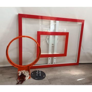 Adelinspor 90x120 10 mm Akrilik Cam Sabit Basketbol Panya Seti