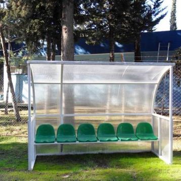 Adelinspor Diomond 6 Kişilik Futbol Hakem Kulubesi