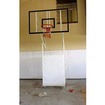 Adelinspor Diomond Seyyar 4 Direk 15 mm Cam Panya Basketbol Potası