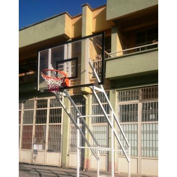 Adelinspor Gold Sabit 4 Direk 105x180 10 mm Cam Basketbol Potası