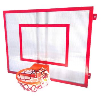Adelinspor Mini 80x100 cm 10 mm Şeffaf Basketbol Potası