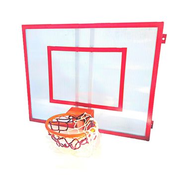 Adelinspor Mini 80x100 cm 10 mm Şeffaf Basketbol Potası