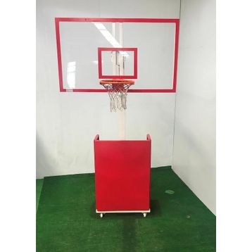 Adelinspor Premium Seyyar 105x180 12 mm Cam Basketbol Potası