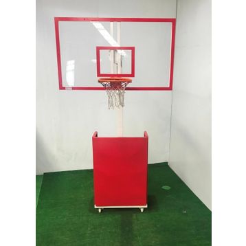 Adelinspor Premium Seyyar 105x180 15 mm Cam Basketbol Potası