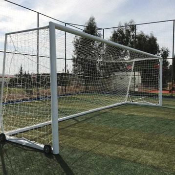 Adelinspor Tekerlekli Alüminyum 2,44x7,32x2 Antrenman Kale Direği