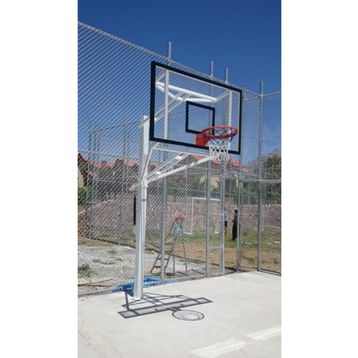 Adelinspor Yükseklik Ayarlı 105x180 15 mm Cam Basketbol Potası