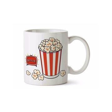 Adell Netflix Popcorn Baskılı Kupa Bardak