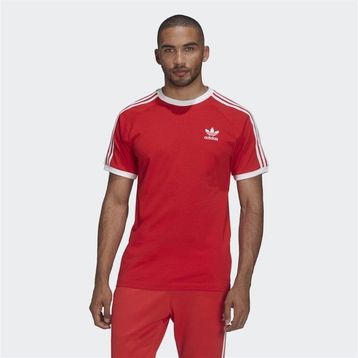 Adidas Adicolor Classics 3 Stripes Kırmızı Erkek T-shirt
