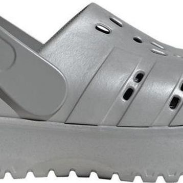 Adidas ADILETTE CLOG PLATFORM JQ9879 Gümüş Kadın Terlik