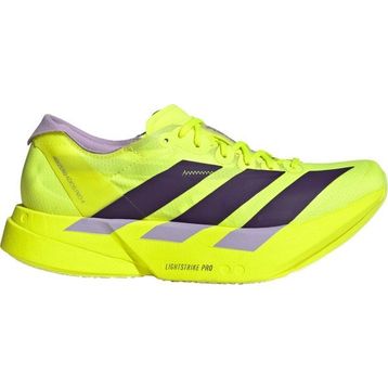 Adidas Adizero Adios Pro 4 JQ1690 Sarı Kadın Koşu Spor Ayakkabı