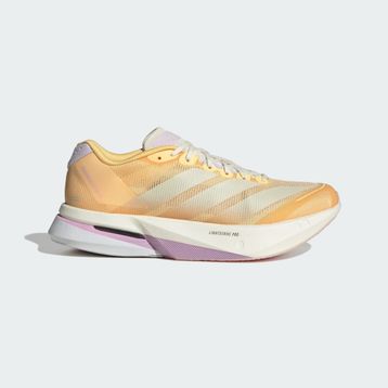 Adidas Adizero Boston 13 KK1291 Sarı Kadın Koşu Spor Ayakkabı