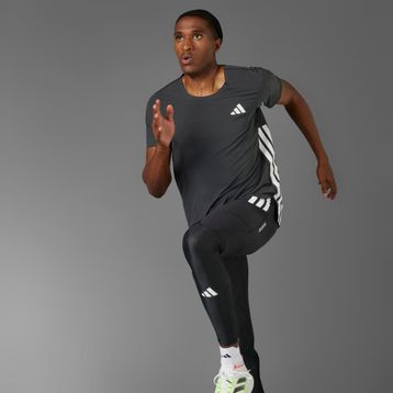 Adidas Adizero Running Siyah Erkek T-shirt