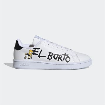 Adidas Advantage The Simpsons Beyaz Erkek Spor Ayakkabı