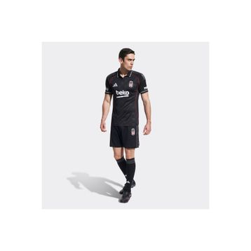 adidas Beşiktaş JK 25/26 Erkek Siyah Deplasman Futbol Şortu