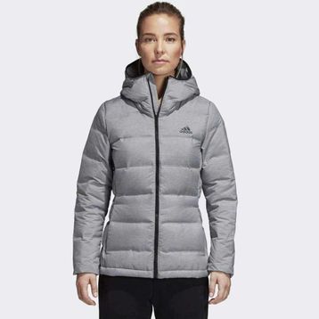 Adidas CZ1385 Helionic Gri Kadın Mont