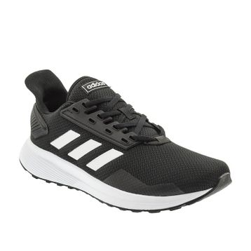 Adidas Duramo 9 BB7066 Siyah Beyaz Erkek Koşu Ayakkabısı
