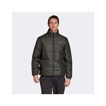 Adidas DZ13983 Stripes Insulated Winter Erkek Haki Mont
