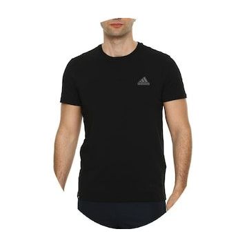 Adidas EF-3521 Siyah XL Erkek Battal Basic T-Shirt