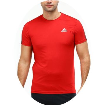 Adidas EF-3756 Bordo Erkek Polyester T-Shirt