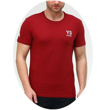 Adidas EF-4007 Bordo Erkek Pamuk Cotton T-Shirt