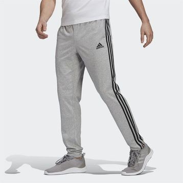 Adidas Erkek Essentials Single Jersey Tapered Open Hem 3-Stripes Eşofman Altı
