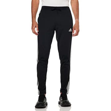Adidas Erkek Essentials Single Jersey Tapered Open Hem 3-Stripes Eşofman Altı