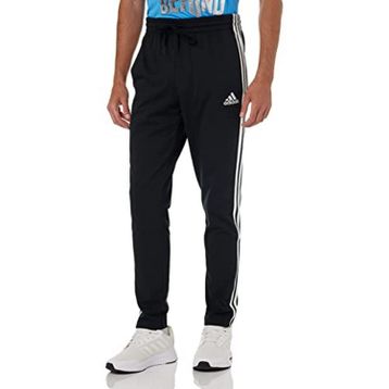 Adidas Erkek Essentials Single Jersey Tapered Open Hem 3-Stripes Eşofman Altı