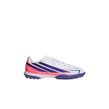 Adidas F50 Hyperfast Club Tf KK1368 Beyaz Çocuk Krampon Spor Ayakkabı