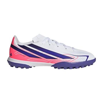 Adidas F50 Hyperfast Club Tf KK1368 Beyaz Çocuk Krampon Spor Ayakkabı