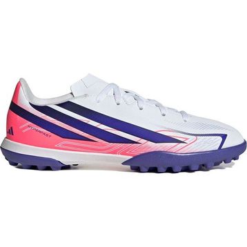 Adidas F50 Hyperfast Club Tf KK1368 Beyaz Çocuk Krampon Spor Ayakkabı