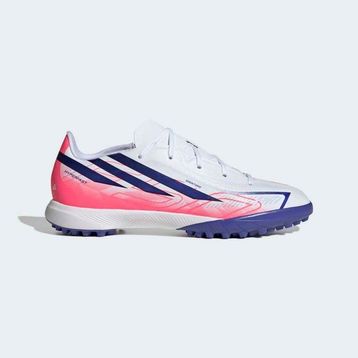 Adidas F50 Hyperfast League Tf KK1321 Beyaz Erkek Halı Saha Spor Ayakkabı