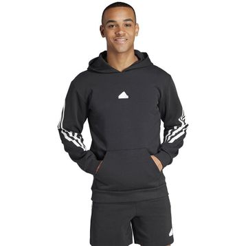 Adidas Future Icons 3 Stripes Siyah Erkek Sweatshirt
