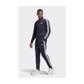 Adidas GK9658 Primegreen Essentials Lacivert Erkek Eşofman Takımı