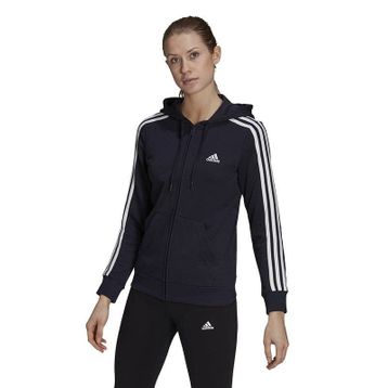 Adidas GL0798 Lacivert Kapüşonlu M Kadın Sweatshirt