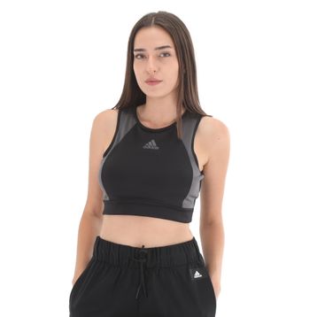Adidas GL3978-K Siyah Gri W At Bt Kadın Büstiyer