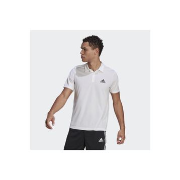 Adidas GM2154 M PL PS Beyaz Polo Yaka Erkek Antrenman T-Shirt